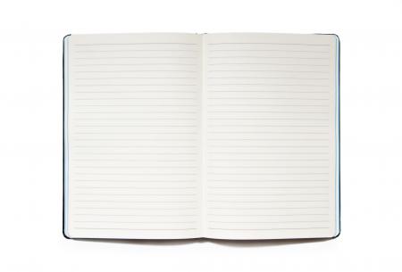 Notebook isolated on white