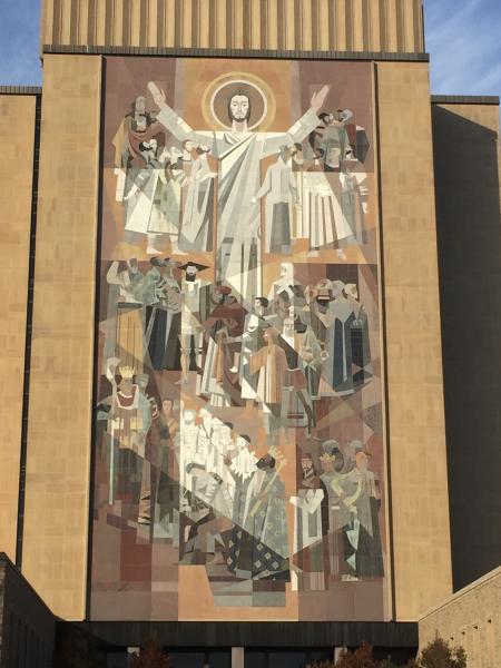 Notre Dame Mural