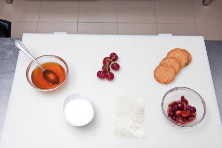 Nouvelle cuisine. Delicious plate ready