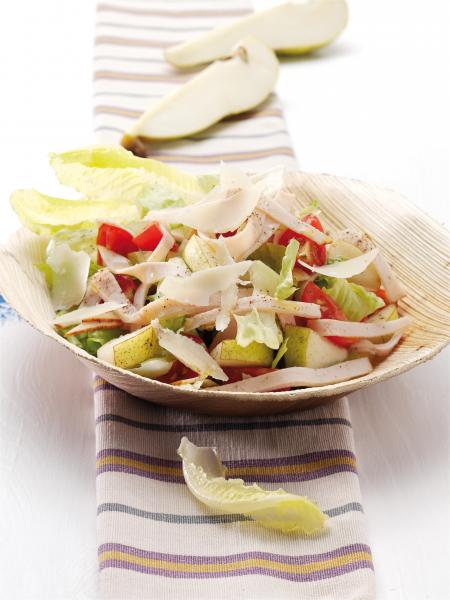 Nouvelle cuisine. Delicious plate ready