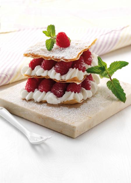 Nouvelle cuisine. Delicious plate ready