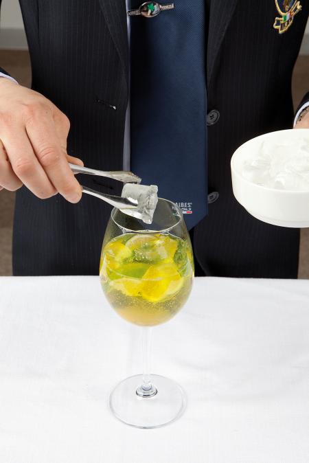 Nouvelle cuisine. Delicious plate ready