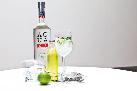 Nouvelle cuisine. Delicious plate ready