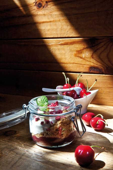 Nouvelle cuisine. Delicious plate ready