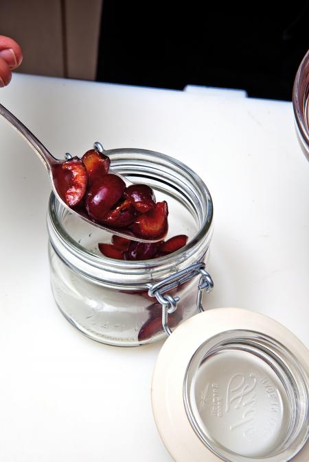 Nouvelle cuisine. Delicious plate ready