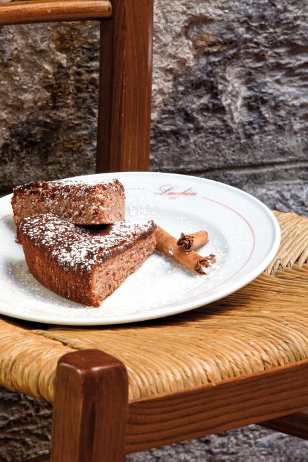 Nouvelle cuisine. Delicious plate ready