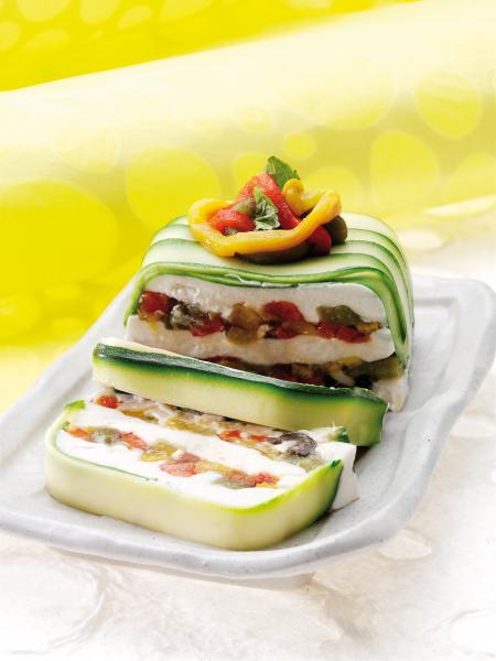 Nouvelle cuisine. Delicious plate ready