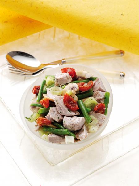 Nouvelle cuisine. Delicious plate ready