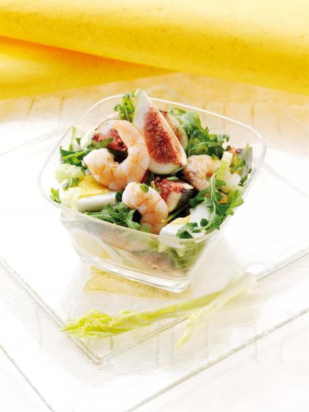 Nouvelle cuisine. Delicious plate ready