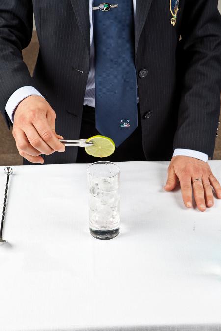 Nouvelle cuisine. Delicious plate ready