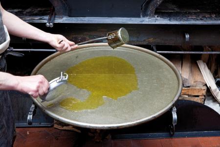 Nouvelle cuisine. Delicious plate ready