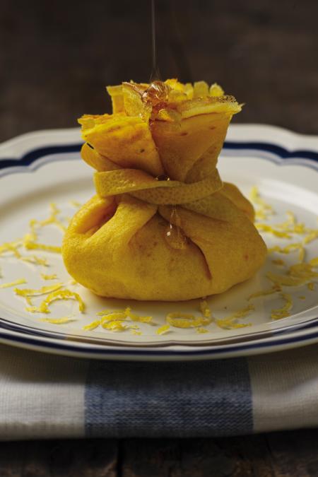 Nouvelle cuisine. Delicious plate ready