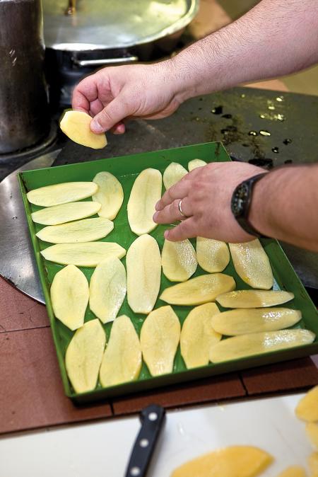 Nouvelle cuisine. Delicious plate ready