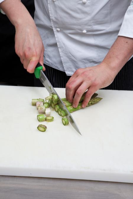 Nouvelle cuisine. Delicious plate ready