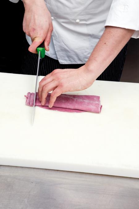 Nouvelle cuisine. Delicious plate ready