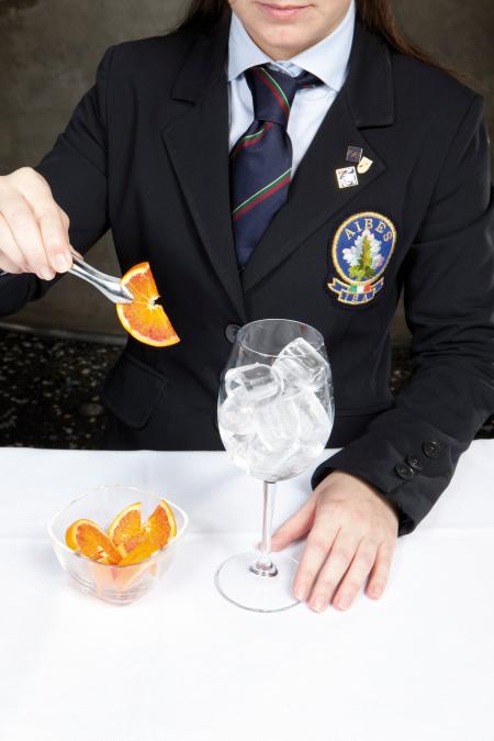 Nouvelle cuisine. Delicious plate ready