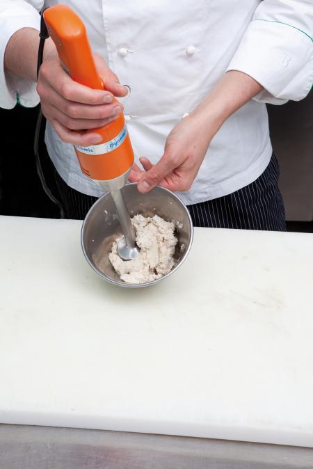 Nouvelle cuisine. Delicious plate ready