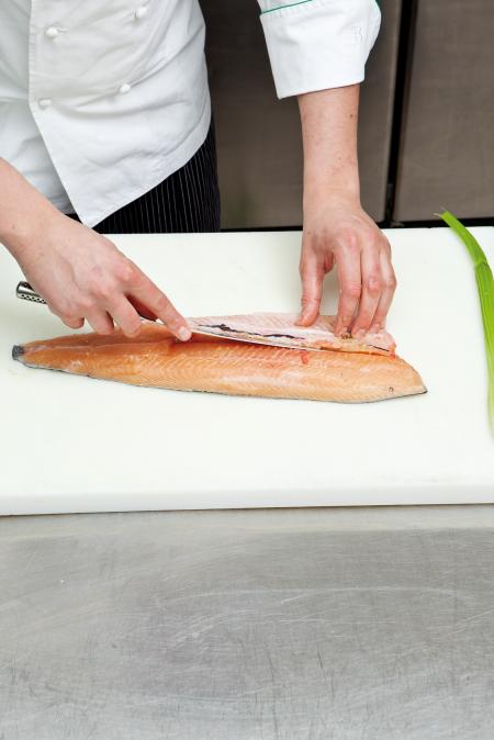 Nouvelle cuisine. Delicious plate ready