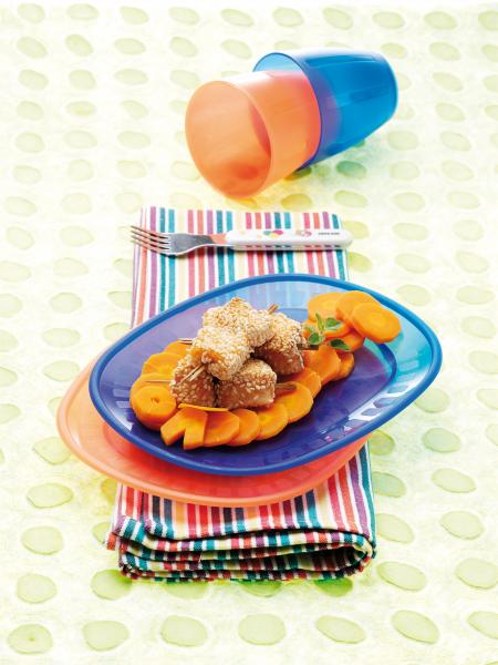 Nouvelle cuisine. Delicious plate ready