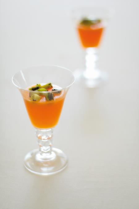 Nouvelle cuisine. Delicious plate ready