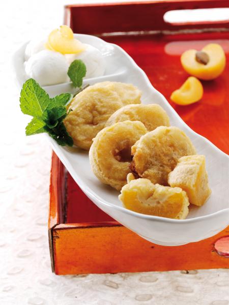 Nouvelle cuisine. Delicious plate ready