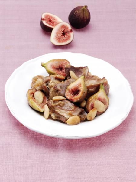 Nouvelle cuisine. Delicious plate ready