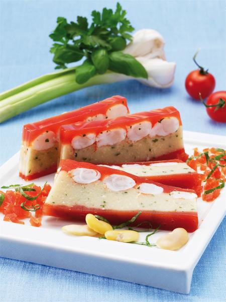 Nouvelle cuisine. Delicious plate ready