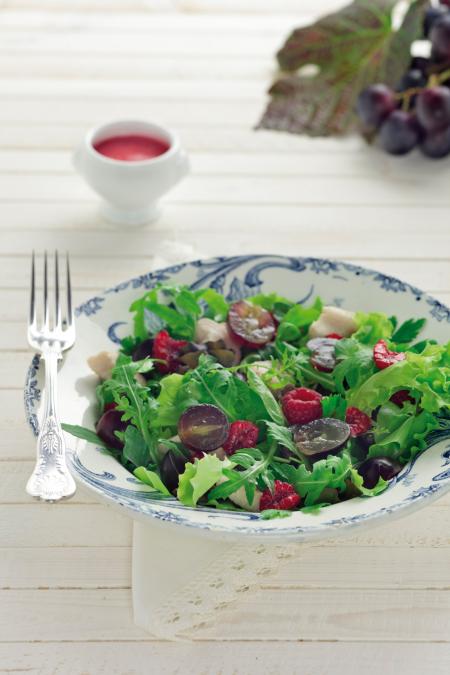 Nouvelle cuisine. Delicious plate ready