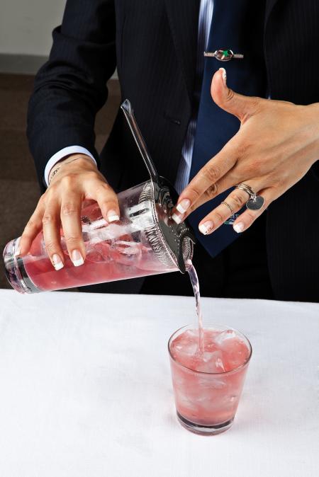 Nouvelle cuisine. Delicious plate ready