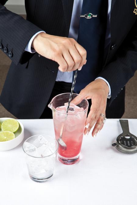 Nouvelle cuisine. Delicious plate ready