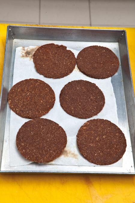 Nouvelle cuisine. Delicious plate ready