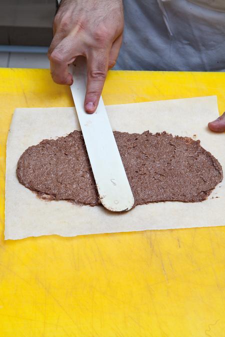 Nouvelle cuisine. Delicious plate ready