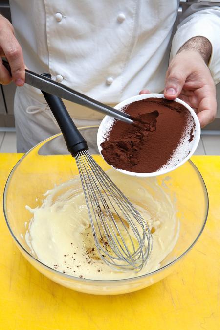 Nouvelle cuisine. Delicious plate ready