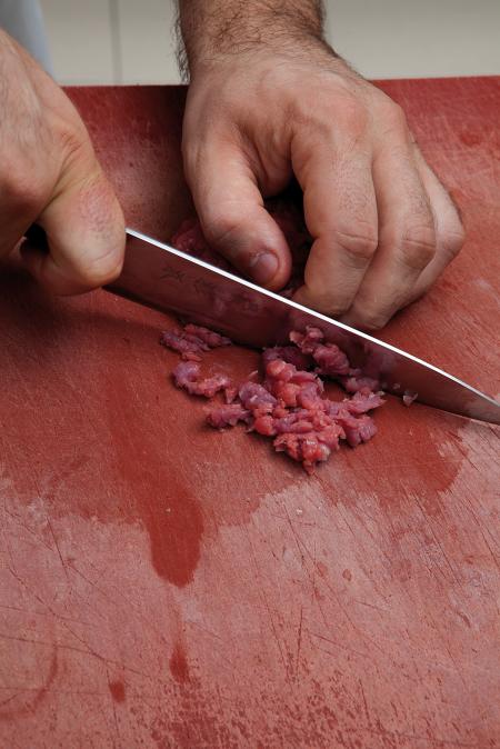 Nouvelle cuisine. Delicious plate ready