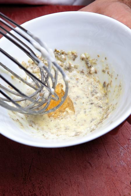 Nouvelle cuisine. Delicious plate ready