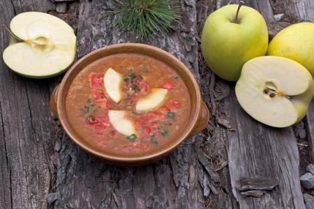 Nouvelle cuisine. Delicious plate ready