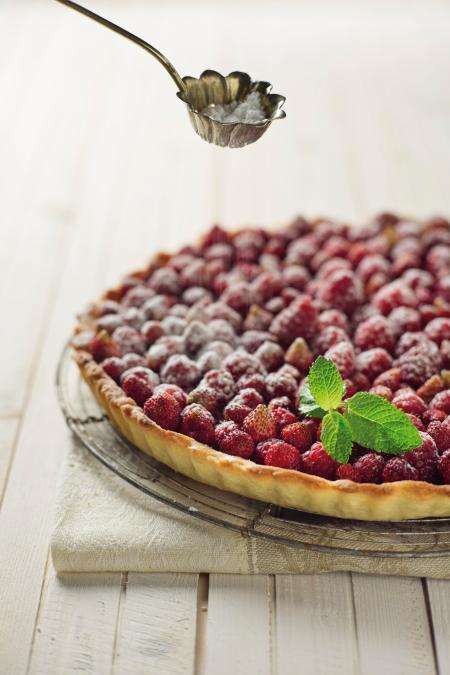 Nouvelle cuisine. Delicious plate ready