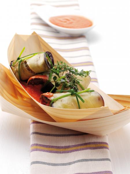 Nouvelle cuisine. Delicious plate ready