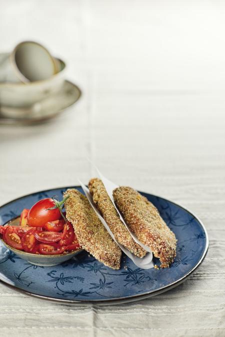 Nouvelle cuisine. Delicious plate ready