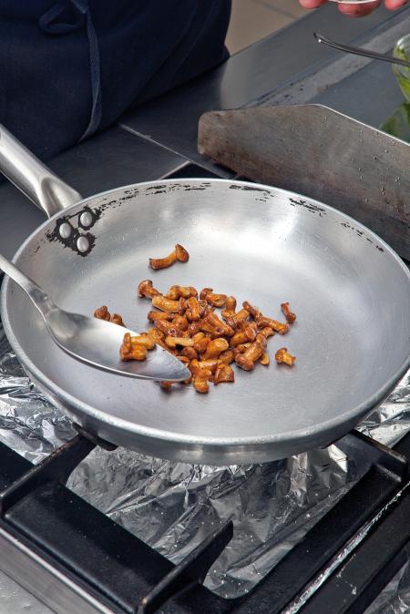 Nouvelle cuisine. Delicious plate ready