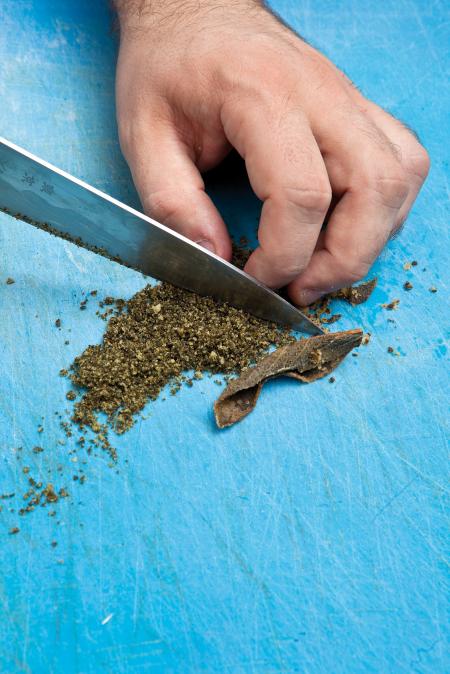 Nouvelle cuisine. Delicious plate ready