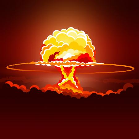 Nuclear Explosion - Illustration