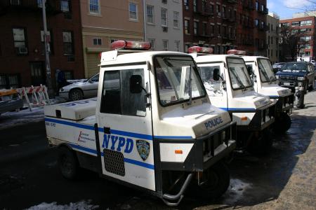 NYPD patrol vehicle