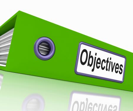 Objectives File Means Correspondence Business And Intent