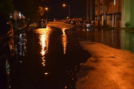 Oct 16 2016 night tidal flood 23 street edgewater