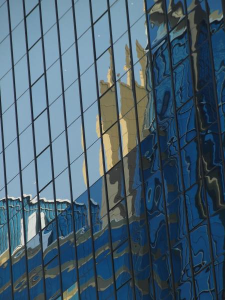 Office Windows Reflections