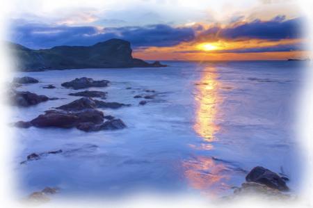 Oil Painted Landscape