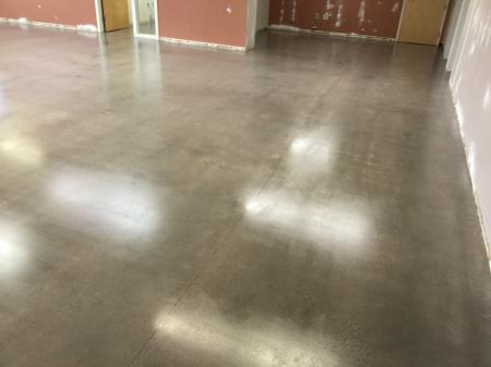 Oil Stained Concrete