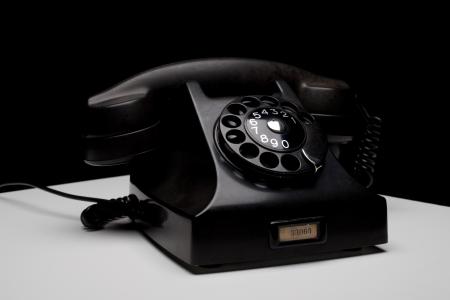 Old Black Telephone