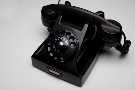 Old Black Telephone